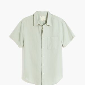 Madewell Green Casual Button Down Shirt